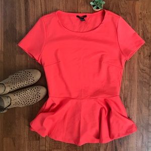 Stretchy Peplum Top